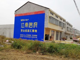 无为农村墙体广告在不同形式上面展现的不同特色