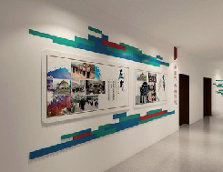 无为企业文化墙用什么材料好？