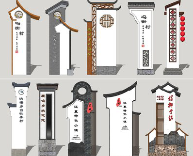 无为美丽乡村标识标牌有哪些分类？